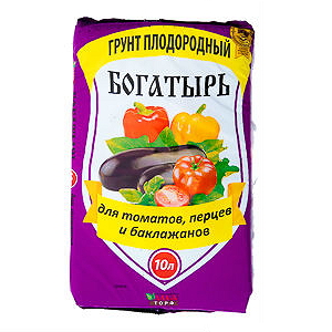 Грунт Л  "БОГАТЫРЬ" томат и перец 10л